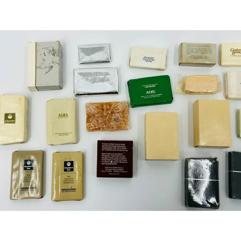 Vintage Soap Collection 20 Mini Hotel Size Bars Holiday Inn Hyatt Cashmere More